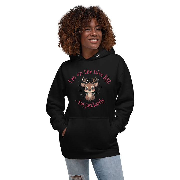 Naughty Nice Reindeer Hoodie