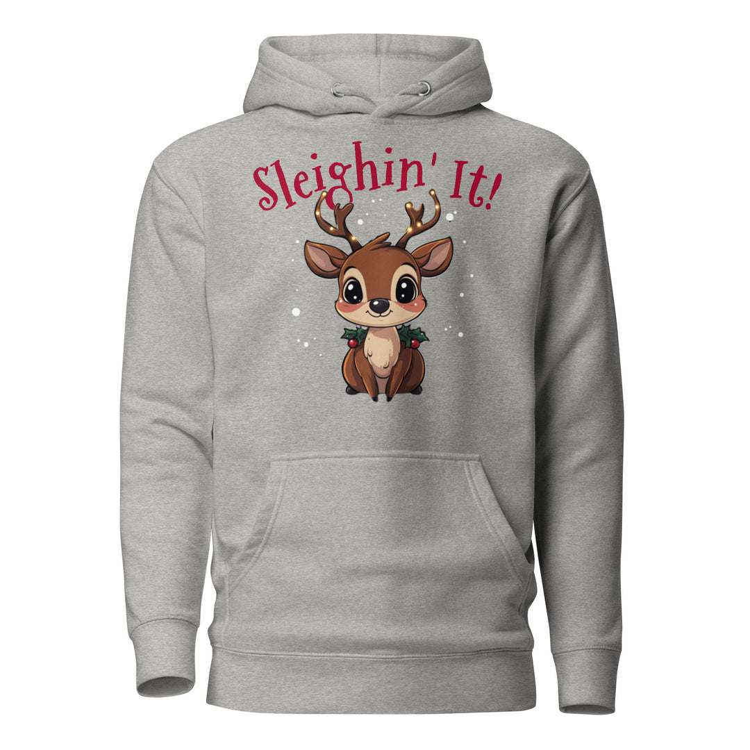 Sleighin It Reindeer Hoodie