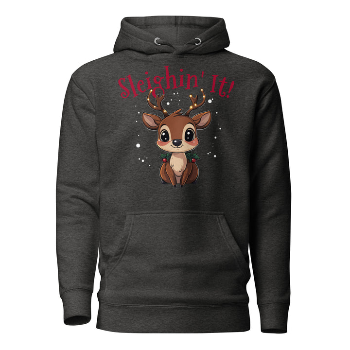 Sleighin It Reindeer Hoodie