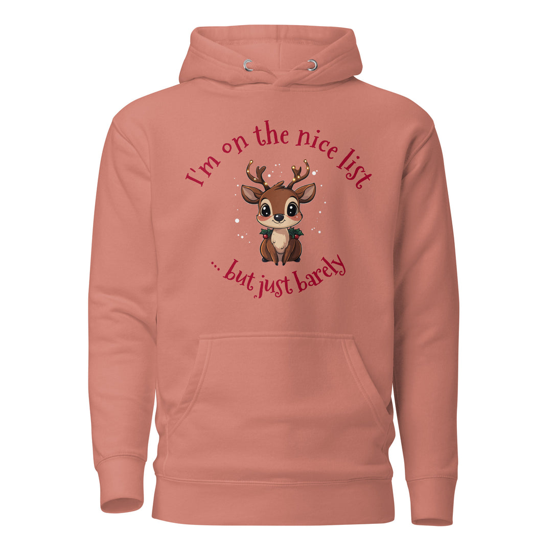 Naughty Nice Reindeer Hoodie