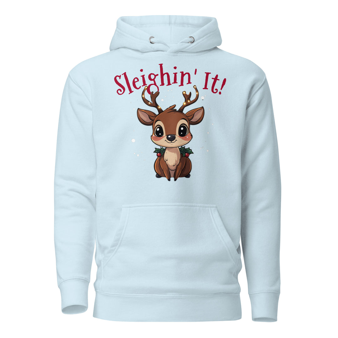 Sleighin It Reindeer Hoodie