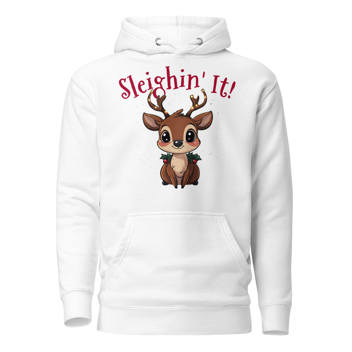 Sleighin It Reindeer Hoodie