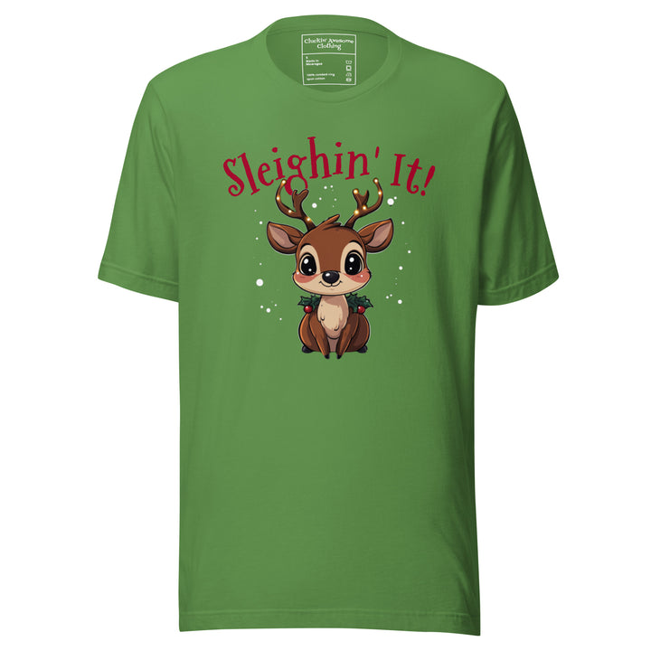 Sleighin It Reindeer T-shirt