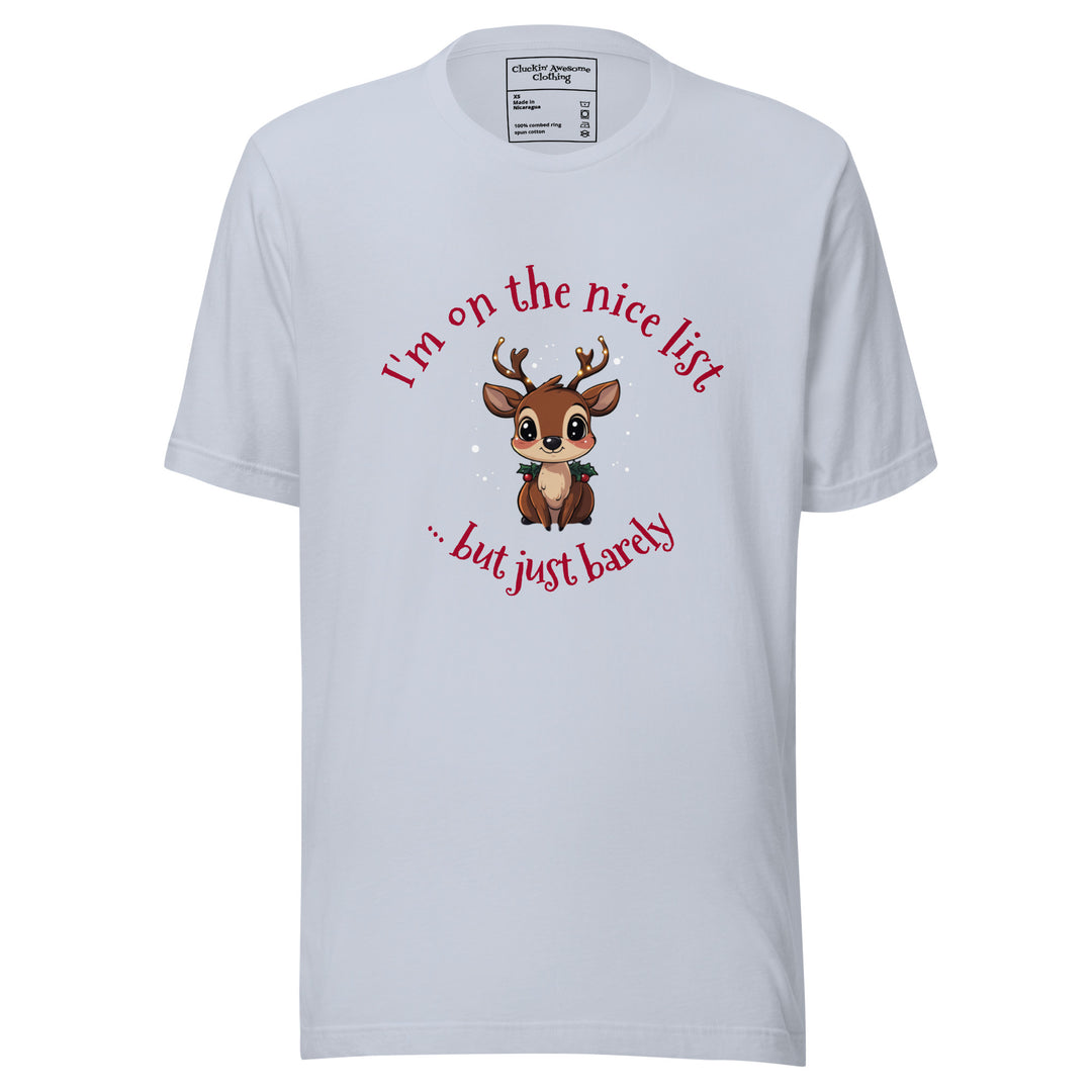 Naughty Nice Reindeer T-shirt