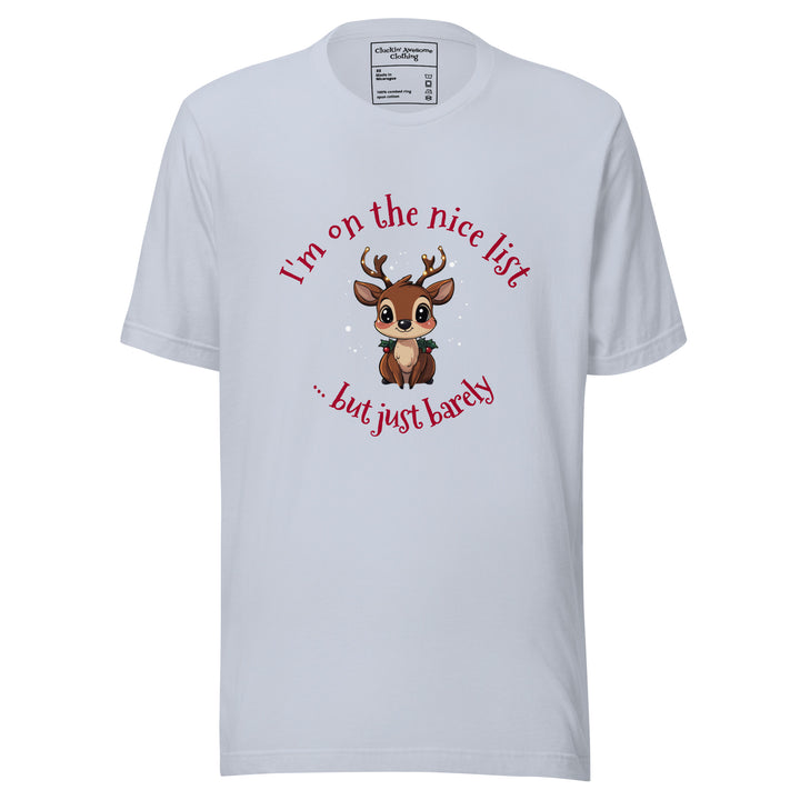 Naughty Nice Reindeer T-shirt