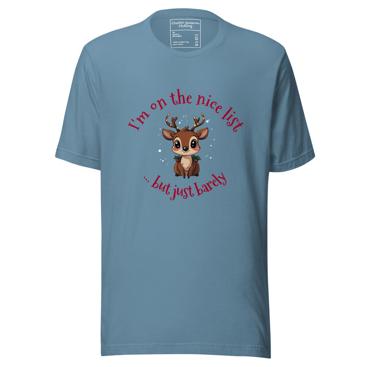 Naughty Nice Reindeer T-shirt