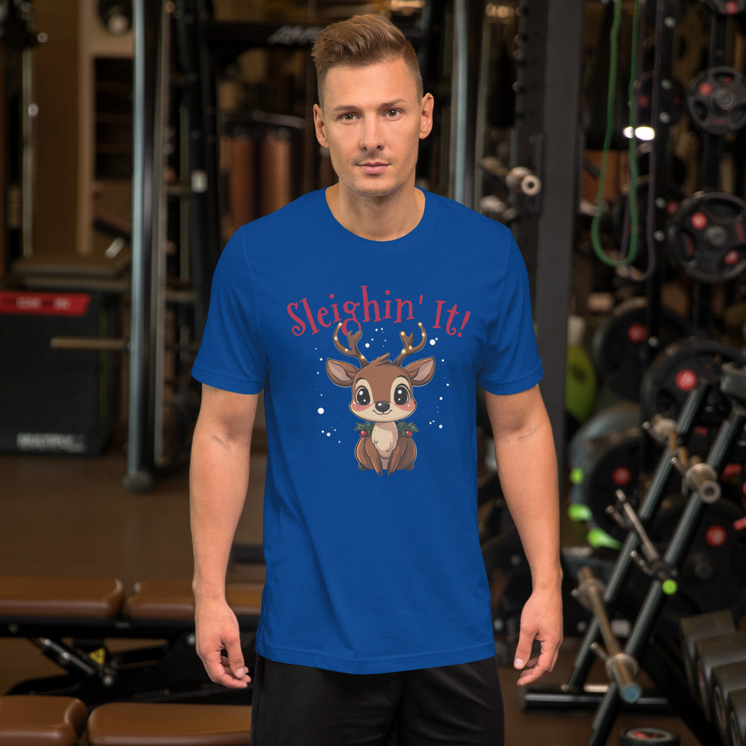 Sleighin It Reindeer T-shirt