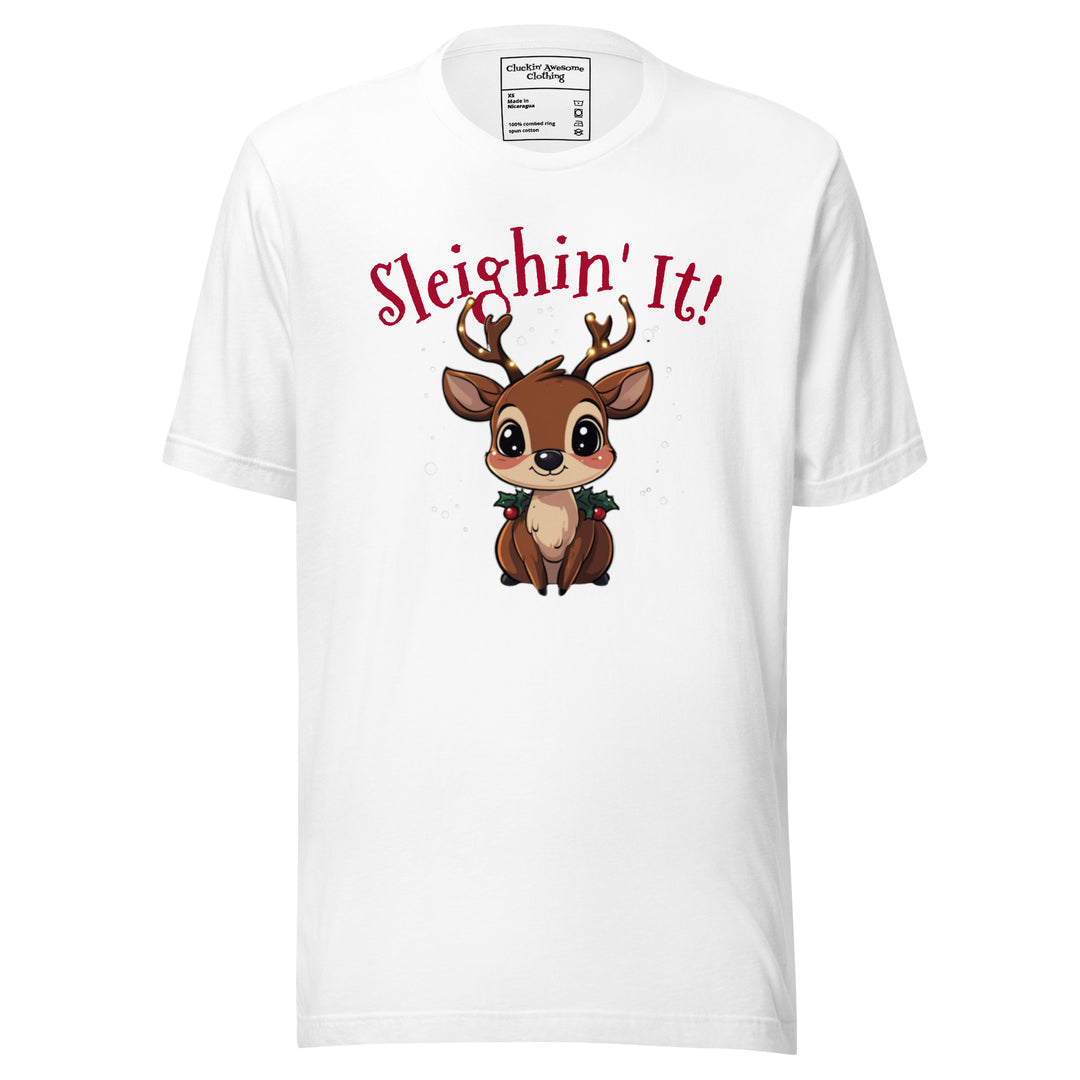 Sleighin It Reindeer T-shirt